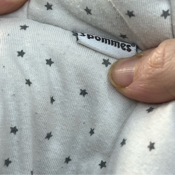 3 Pommes Baby Gray Faux Fur Coat size 6 months cozy warm classic fall winter yum - Picture 6 of 8